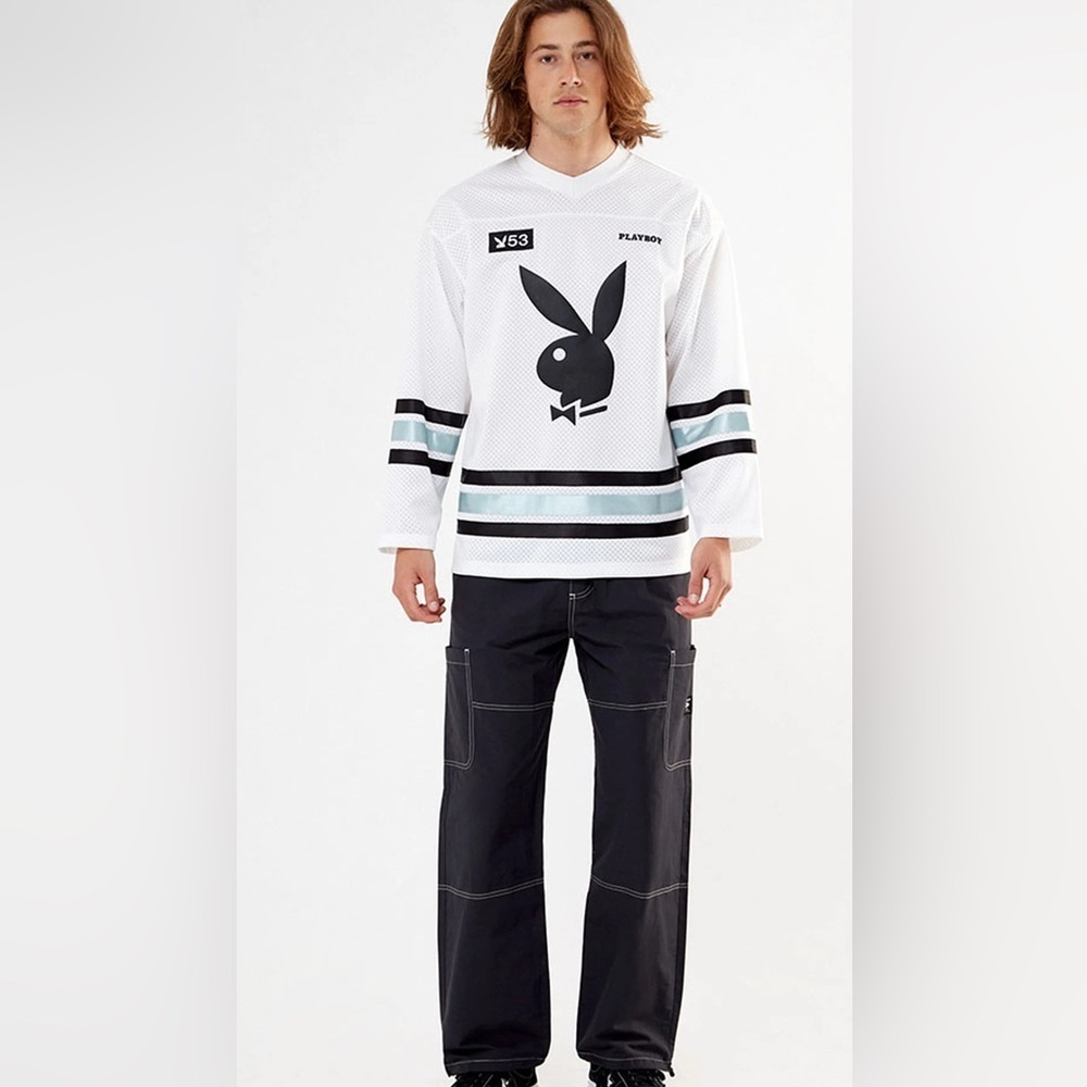 Playboy by PACSUN Double-Header Jersey Shirt